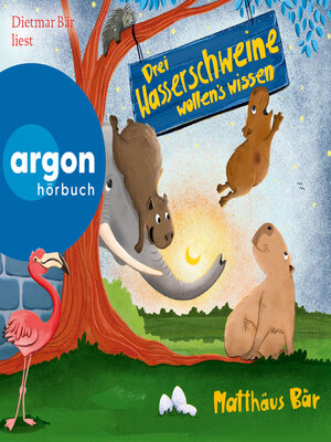 cover image of Drei Wasserschweine wollen's wissen